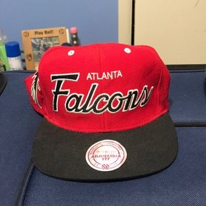 Mitchell and Ness Atlanta falcons snapback